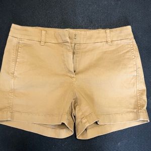 JCrew chino shorts.